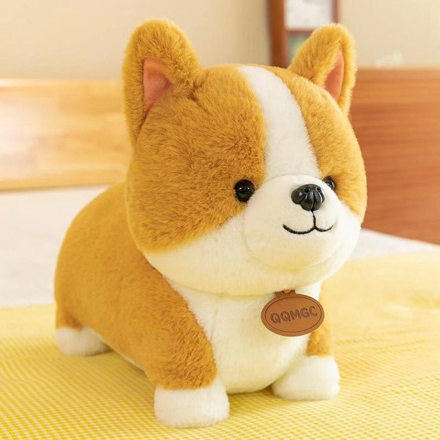 Kidsly Corgi Puppe, Plüschtier, 35cm, ab 3 Jahren - Bild 1