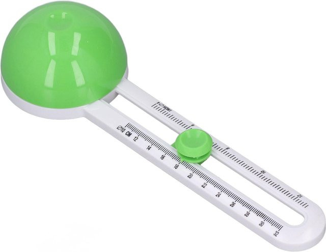 GoolRC Kreispapierschneider DIY manuell einstellbar und tragbar in Grün - Bild 1