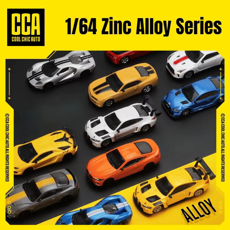 CCA Spielzeugauto, 1:64, Druckguss Metall, Fahrzeuge - Bild 2
