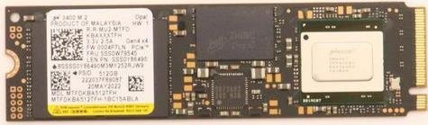 Lenovo SSD 512 GB M.2 PCIe in Schwarz (5SS0W79545) - Bild 1