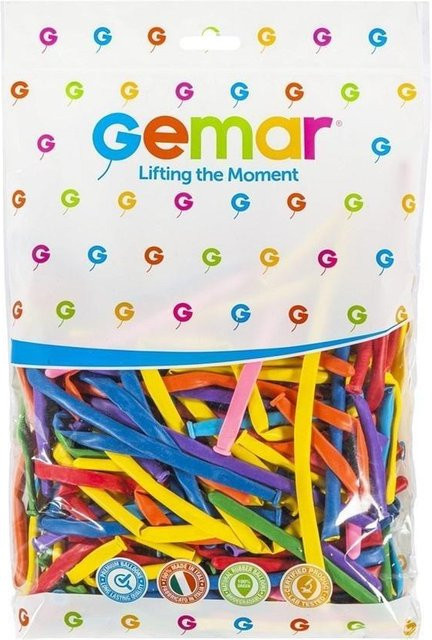 Gemar Modellierballons Mix, 100 Stück - Bild 1