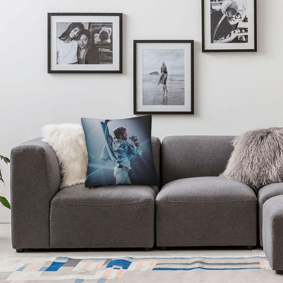 Quadratischer Kissenbezug George Michael Vintage Design von JMG Clothing, Mehrfarbig, B/T/H: 50 x 50 x 50 cm - Bild 5