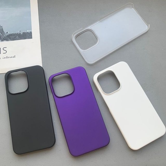 Skin Feel Half Pack Hard Case für OPPO Reno 15, 14 Pro, 15 Pro Max und 15/14F/FS A6Pro 4G/5G Ultradünne Hülle mit Linsenschutz in Schwarz - Bild 1