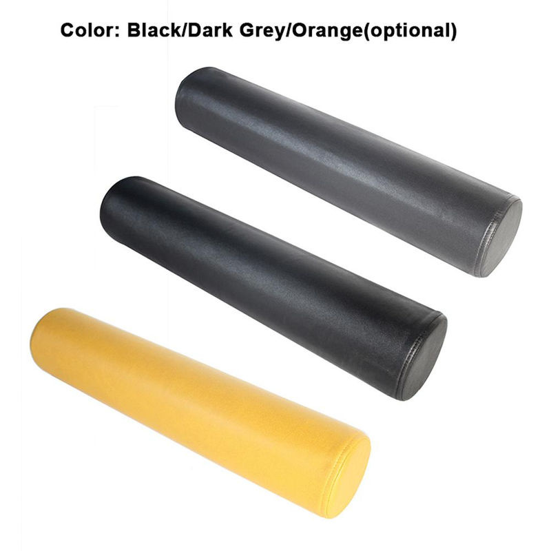 Zervikale Nackenrolle TOMTOP JMS aus Memory Foam, rundes Nackenkissen in Schwarz, waschbar - Bild 2