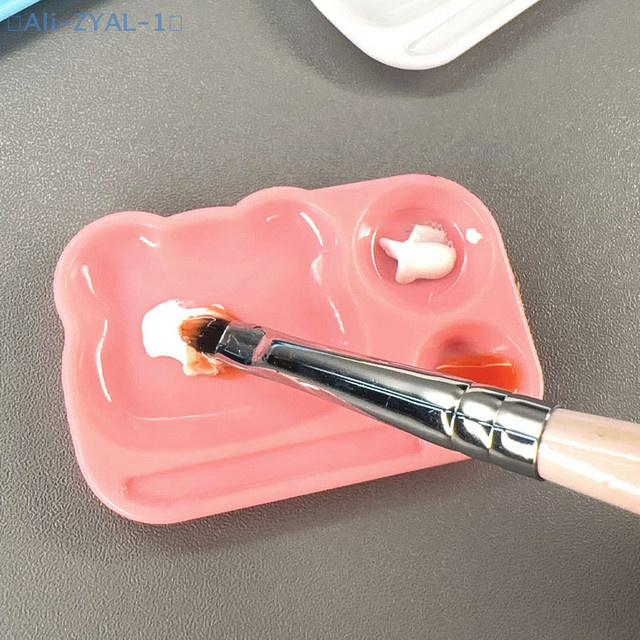 JETTING Nagelkunst Farbpalette mit Pinselhalter, Kunststoff - Bild 1