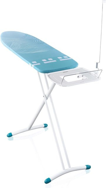 Leifheit Air Board Express M Solid Bügelbrett in Turquoise für Dampfbügelstationen, Breite: 38,0 cm - Bild 1