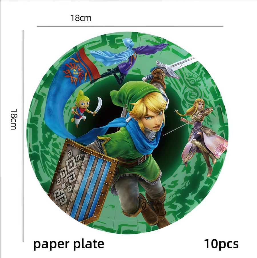 TAKARA TOMY Zelda Abenteuer Party Dekoration Set Multicolor - Bild 2