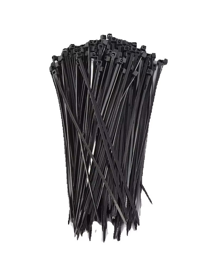 100 Stück Nylon-Kabelbinder in Schwarz als hitzebeständige Kunststoff-Befestigungsriemen für deine Kabelbefestigung - Bild 4