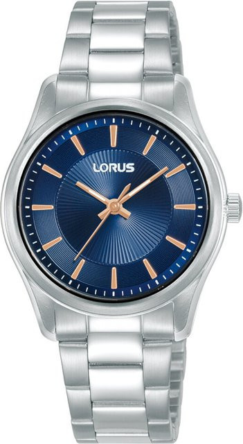 Lorus Damenuhr, Quarz, Edelstahl, Blau, 31 mm, 5 ATM - Bild 1
