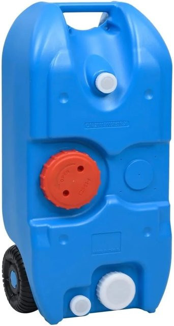 vidaXL Camping-Wassertank mit Rollen, 40 l, Blau - Bild 1