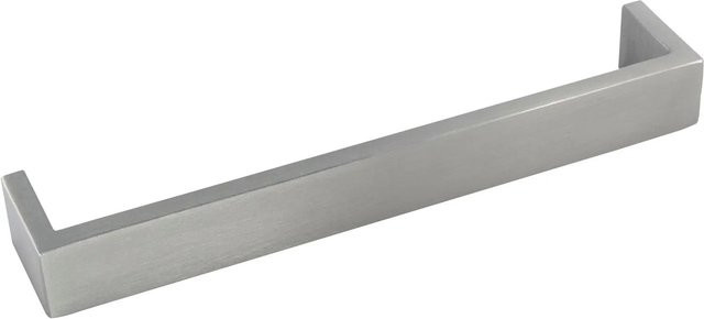 Technik Team Möbelgriff Mirach aus Edelstahl gebürstet in Silber, B: 22,4 cm, H: 23,0 cm - Bild 1