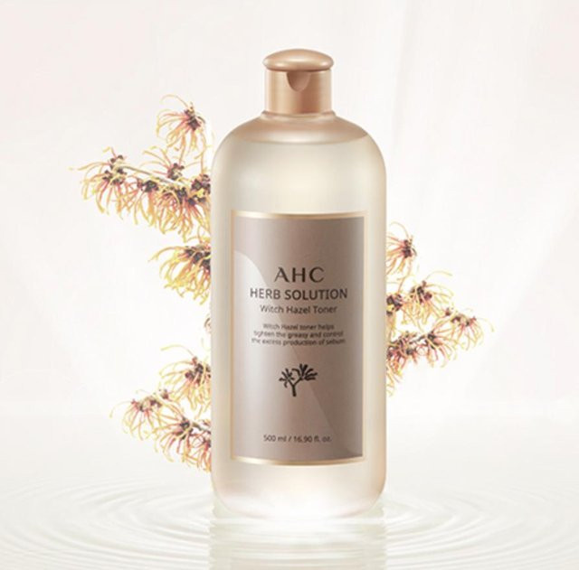 AHC Herb Solution Toner mit Hamamelis, 500 ml, Unisex - Bild 1