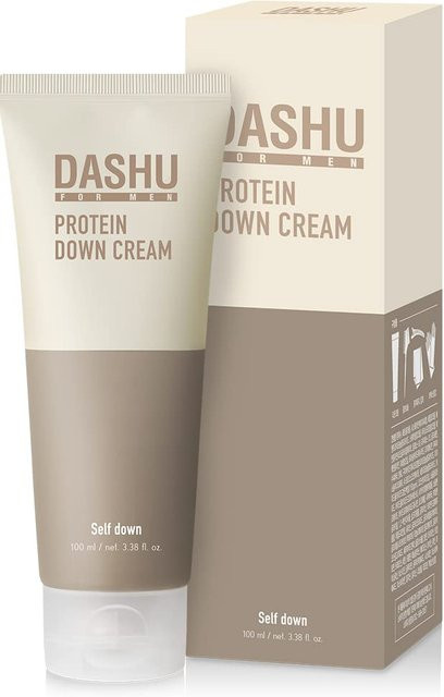 DASHU Protein Daunencreme, 100 ml, Herren, Seidenprotein, Reisprotein - Bild 1
