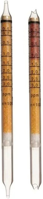 Dräger Röhrchen für Schwefeldioxid 0,1/a Klar in Gelb und Orange - Bild 1