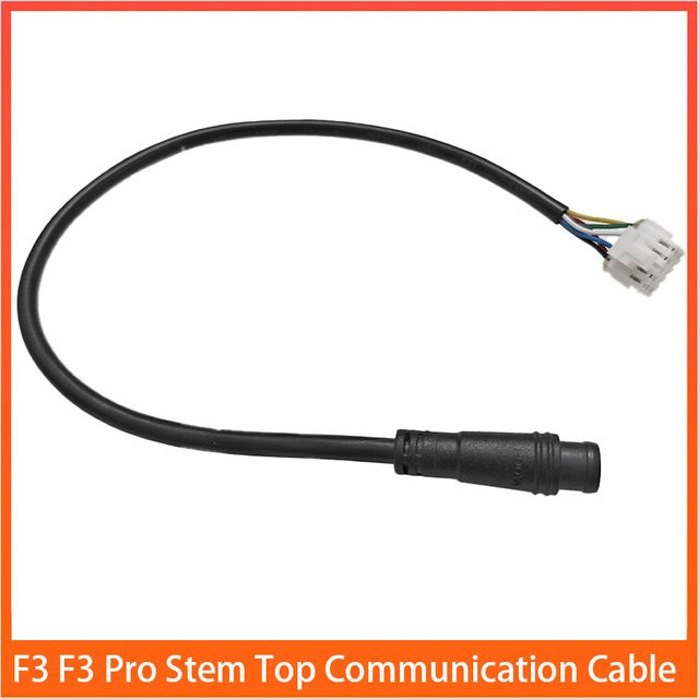 Ninebot Original Dashboard Kabel für F3 und F3 Pro Elektrische Roller Teile Vorbau Top Kommunikation Display Linie in Schwarz - Bild 1