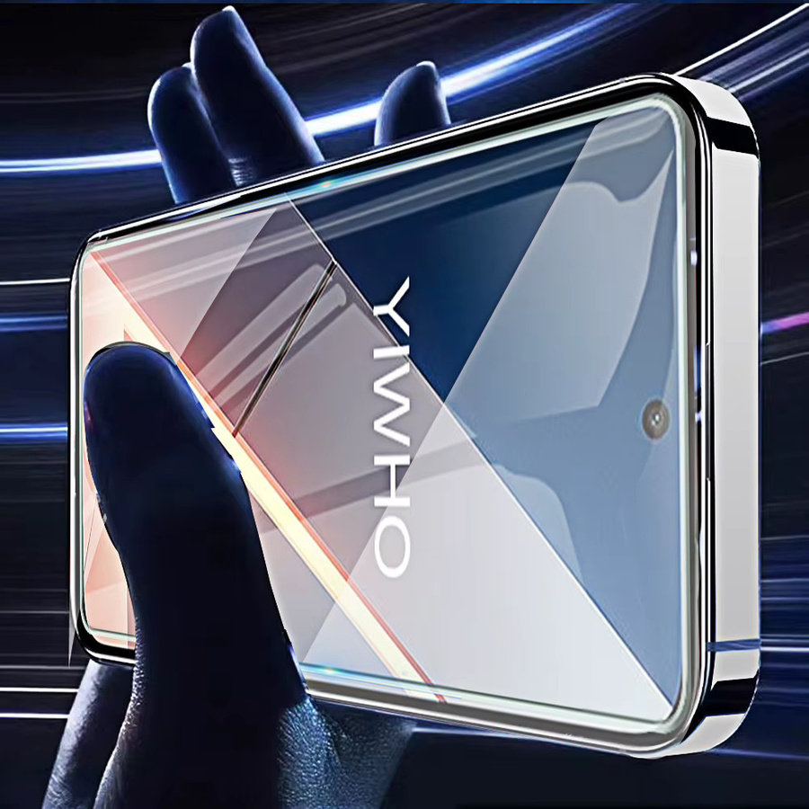 4er-Pack Displayschutzfolien aus gehärtetem Glas für Xiaomi Poco M7 4G und M7 5G, transparent, vollständige Abdeckung - Bild 4