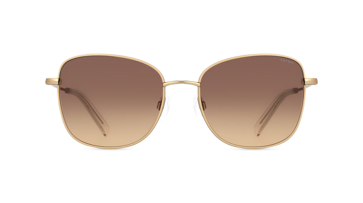 Esprit 40068 Sonnenbrille Butterfly, Vollrand, Edelstahl, Damen, Brown - Bild 1
