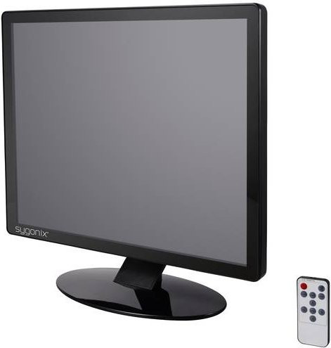 Sygonix SY-6180358 LCD-Überwachungsmonitor 19 Zoll in Schwarz mit 1280 x 1024 Pixeln - Bild 1