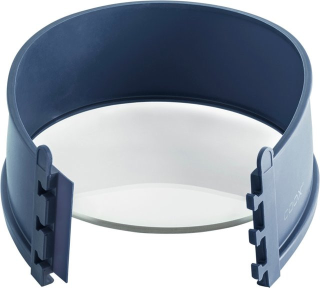 COOX Springform mit Glasboden und Silikonring, Durchmesser: 18 cm, Blaugrau - Bild 1