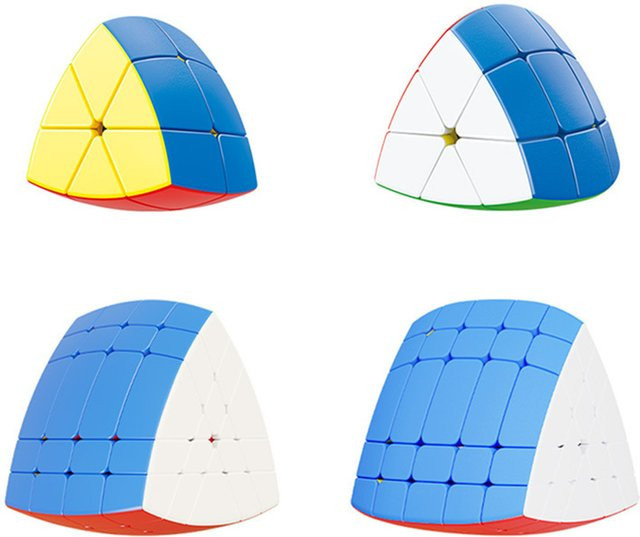 Shengshou Fünf Achsen 2 3 4 5 Schichten Würfel 3x3 Magic Speed Cube Puzzlespielzeug ab 6 Jahren - Bild 1