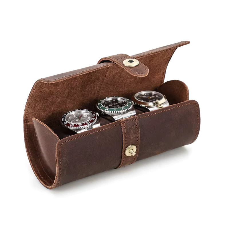 UOSU Uhrenbox aus Vintage-Rindsleder, Herren - Bild 4