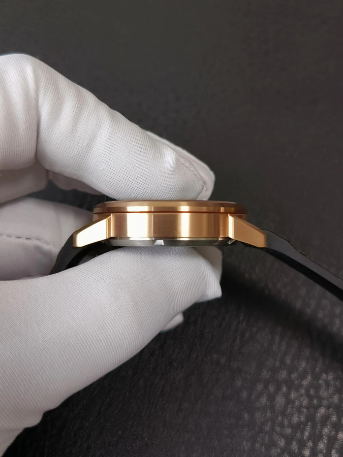 Specht&Söhne Armbanduhr, Herren, Automatik, grünes Zifferblatt, Silikonarmband - Bild 4
