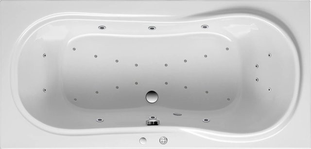 Ottofond Whirlpool Palma Premium Weiß B: 190 cm, T: 90 cm - Bild 1