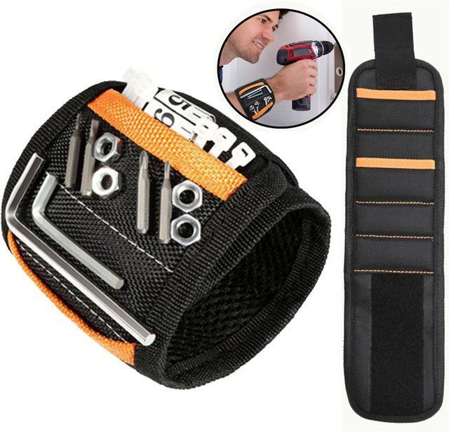 Wosawe Outdoor Sports Magnetisches DIY Armband mit starken Magneten in Orange - Bild 1