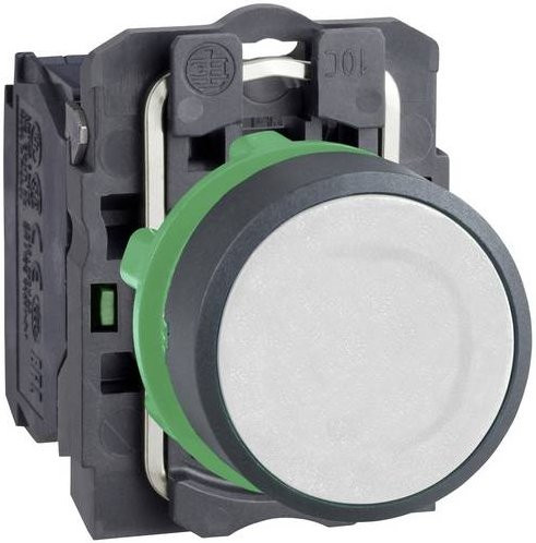 Schneider Electric Harmony XB5 Drucktaster aus Kunststoff in Grün, 22mm, Komplettgerät - Bild 1