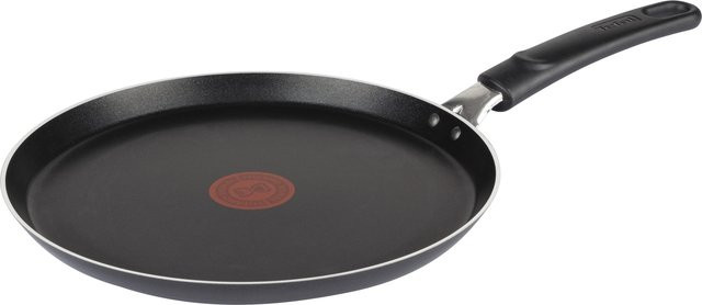 Tefal Aluminium-Crêpepfanne Elemental B5821043 in Schwarz, Durchmesser: 25 cm - Bild 1
