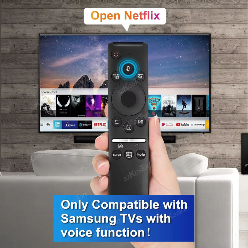 Samsung Universal Ersatz-Sprachfernbedienung für Smart TV Modelle QLED LED LCD in Schwarz - Bild 5