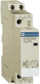 Schneider Electric Installationsschütz 2p, 16A, 2S, 220/240V, Weiß, GC1620M5 - Bild 1