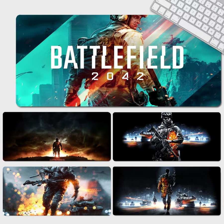 Battlefield Extra großes PC-Gaming-Mauspad in Multicolour als Schreibtischmatte und Tastaturpad - Bild 5