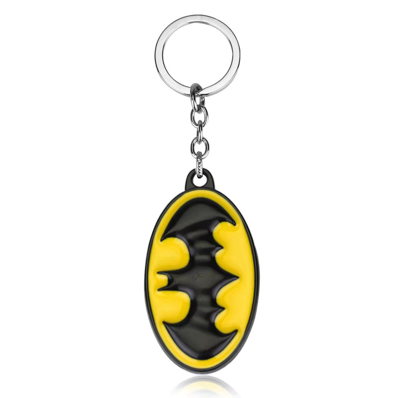 Bandai Schlüsselanhänger, Metall, Schwarz-gelb, oval, Unisex - Bild 4