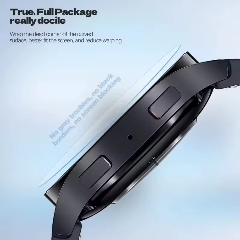 Samsung Displayschutzfolie Hydrogel, 3 Stück, Galaxy Watch 6 Classic, 40 mm-47 mm - Bild 2