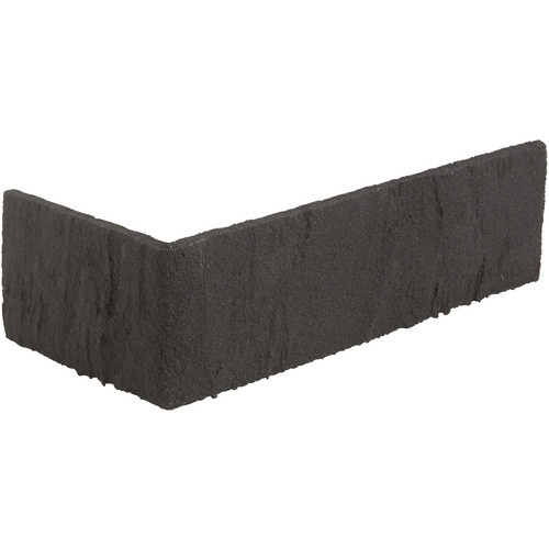 ELABRICK Eckverblender Bergen in Anthrazit, Steinoptik, 2 m² (B: 24,0 cm, H: 7,1 cm, T: 11,5 cm) - Bild 3