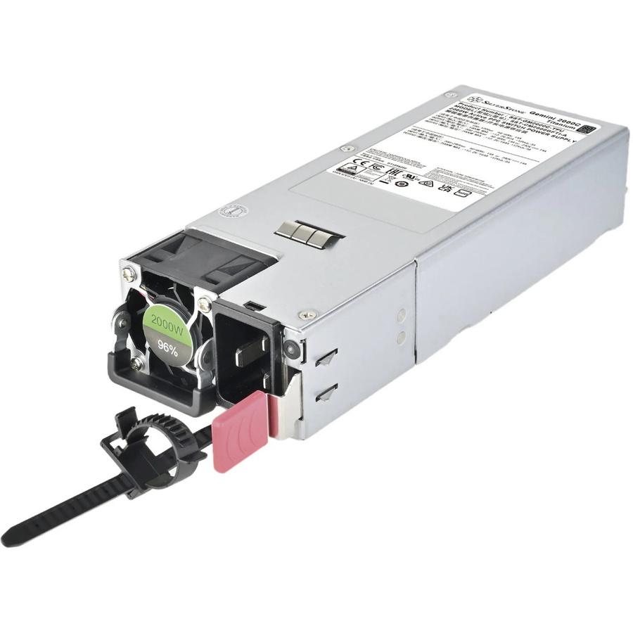 SilverStone SST-GM2000C-TFU PC-Netzteil, 2000W, 80 Plus Titanium, Silber - Bild 1