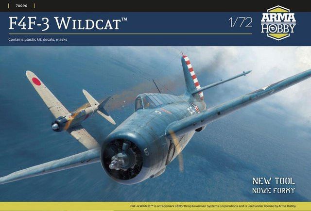 Arma Hobby Wildcat, Modellbau, 1:72, Kunststoff, Blau - Bild 1