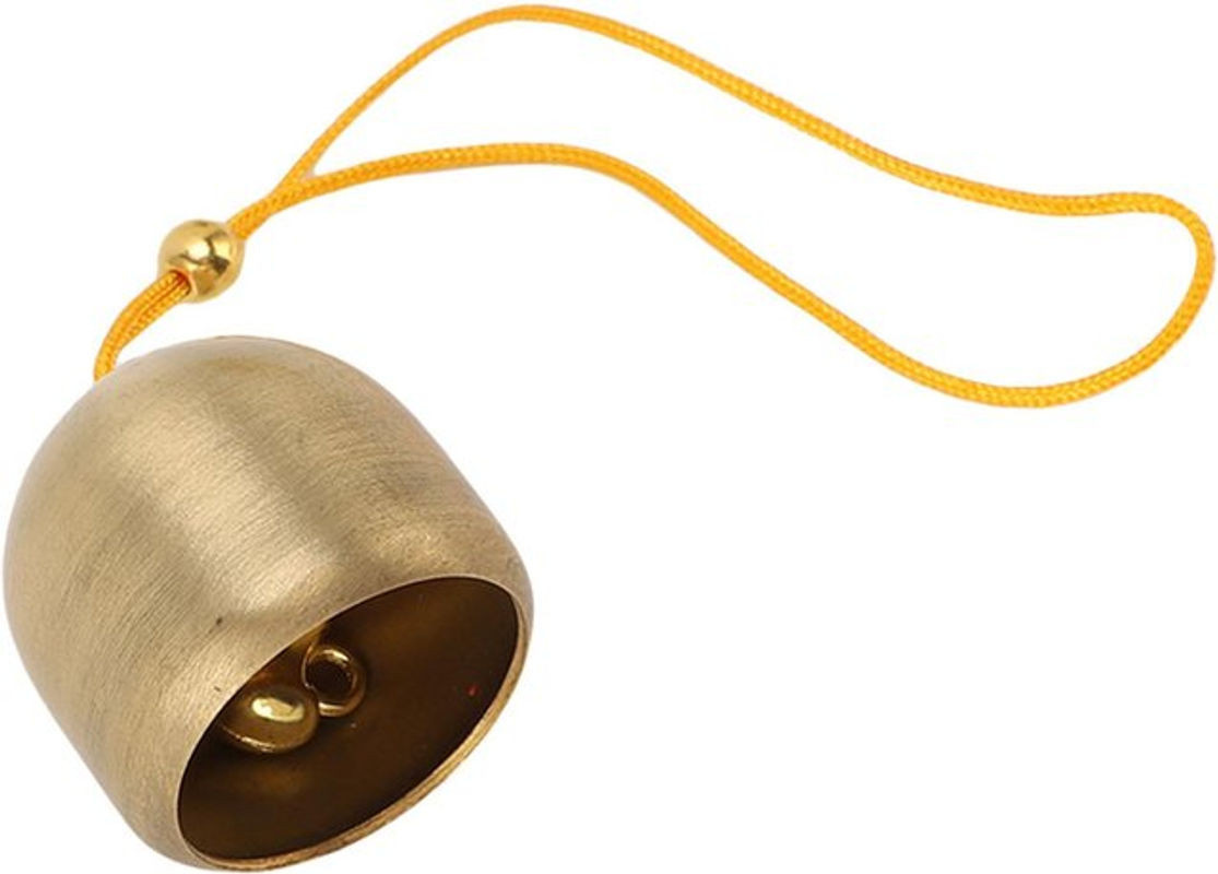 Fishine Hängende Messingglocke in Gold für Dekoration und Outdoor-Aktivitäten - Bild 1