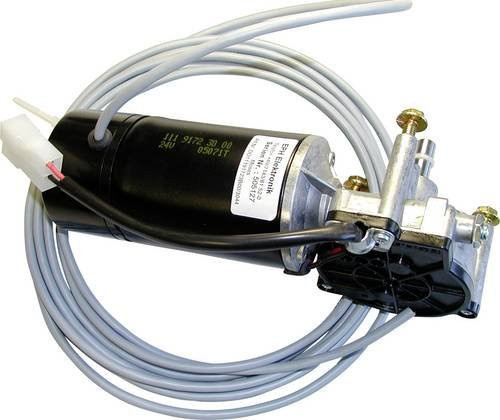 DOGA Gleichstrom-Getriebemotor Typ 111 DO 111.9172.3B.00 / 3064 in Schwarz, 24V, 2.5A, 5 Nm, 40 U/min, Wellen-Durchmesser: 10mm - Bild 1