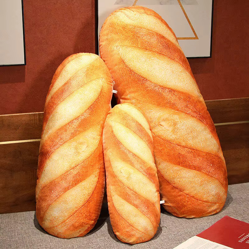 TotoJay Französisch Brot Plüsch Kissen Lebensmittel Plüsch - Bild 3