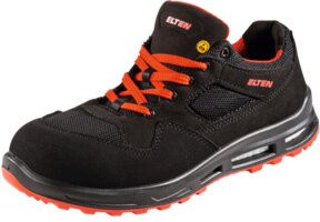 Elten Sicherheitshalbschuh Lakers XXT Low ESD S1P Schwarz/Rot Größe 40 - Bild 3