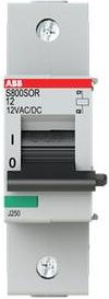 ABB 2CCS800900R0201 S800-SOR12 Arbeitsstromauslöser RCD in Grau, 1 Schließer - Bild 1