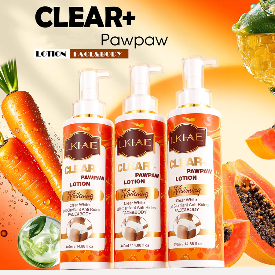 LKIAE Papaya Whitening Hautpflegeset für Gesicht, Unisex - Bild 2