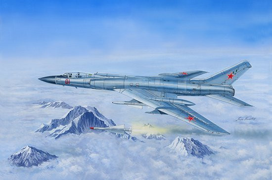 Trumpeter Tu-128M Fiddler, Fahrzeug, 1:72, Grau - Bild 1