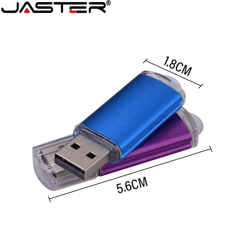 JASTER Mini-Stick USB-Flash-Laufwerk in Orange mit USB-A Anschluss - Bild 2