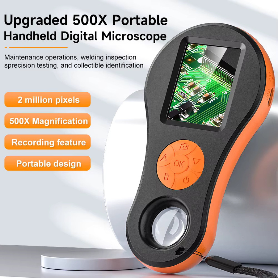 IPDS Digitalmikroskop, 500-fache Vergrößerung, 8 LEDs - Bild 6
