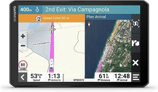 Garmin Camper 895 MT-D Wohnmobil-Navigationsgerät mit 8 Zoll Display in Schwarz - Bild 1