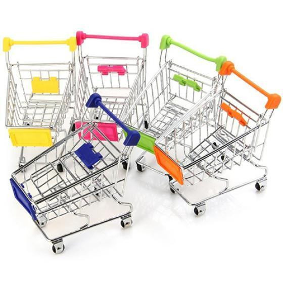 Amusedly Supermarkt Mini-Einkaufswagen Spielzeug - Bild 2