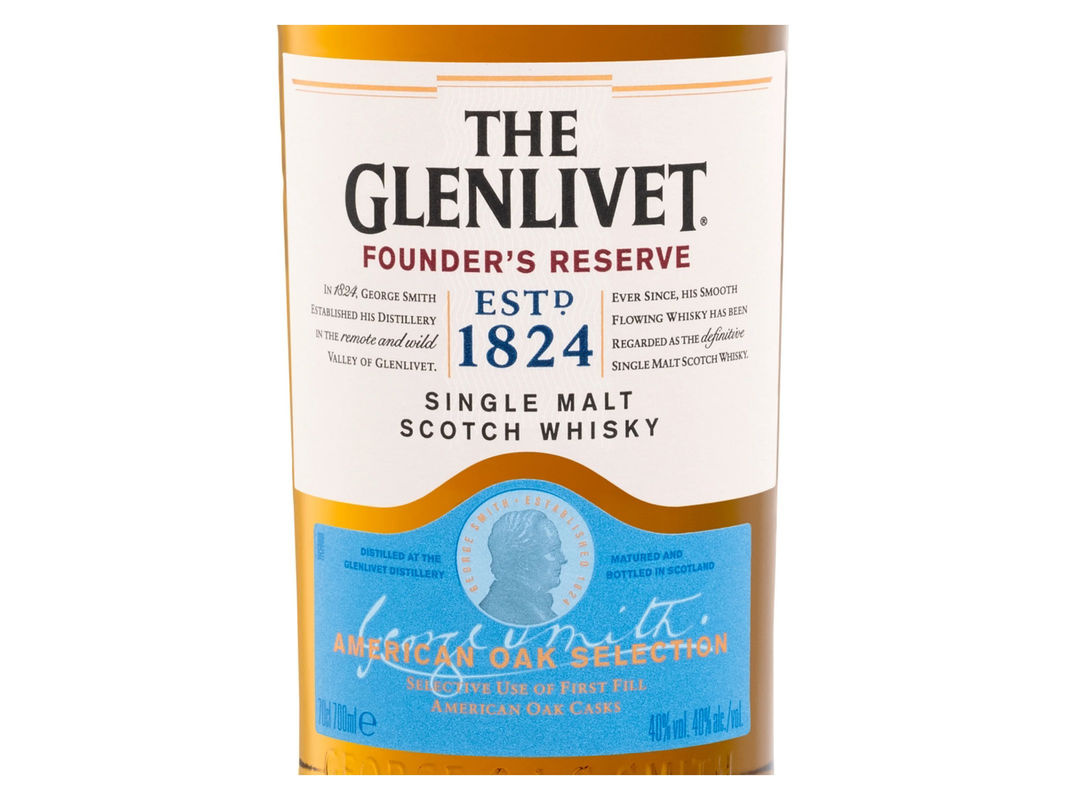 The Glenlivet Founder's Reserve American Oak Selection Single Malt Scotch Whisky 0,7 l - Bild 2